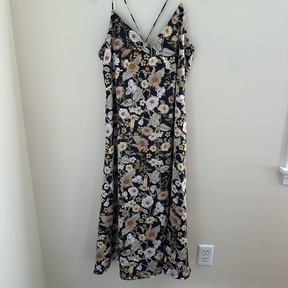 Floral Print Maxi Dress
